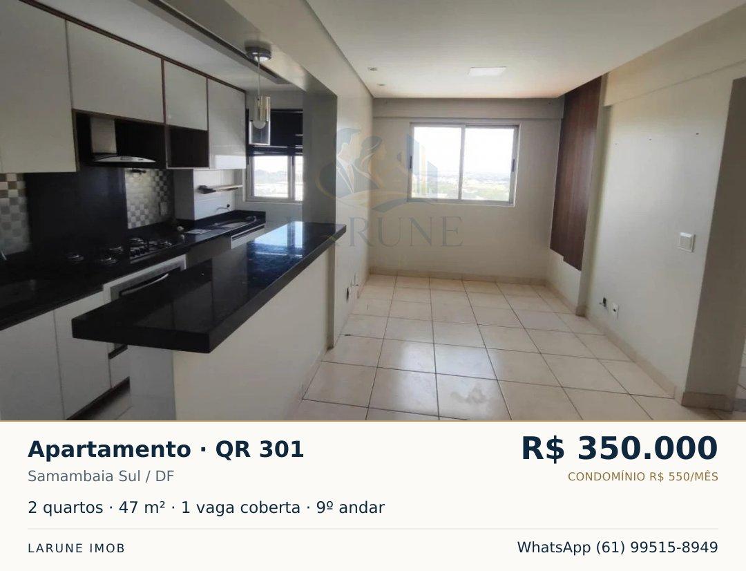 Apartamento na Qr 301 de Samambaia Sul a venda