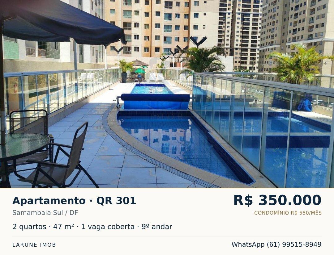 Apartamento na Qr 301 de Samambaia Sul a venda