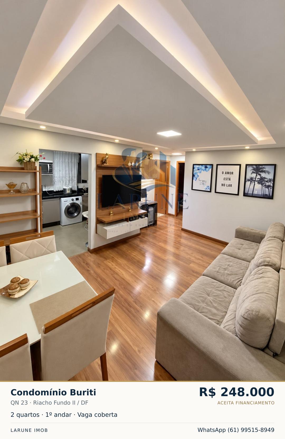 apartamento à venda, Riacho Fundo II, Brasília — foto 1 de 12